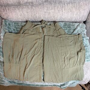 Maurices Sage Green Textured Pants
